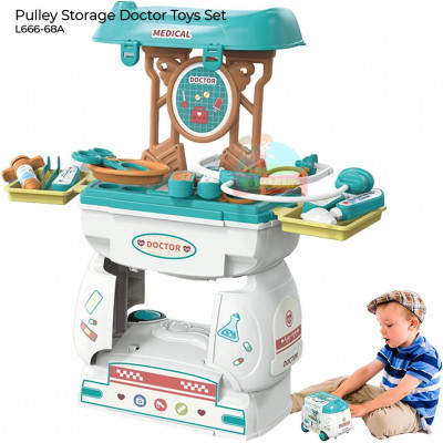 Pulley Storage Doctor Toys Set : L666-68A